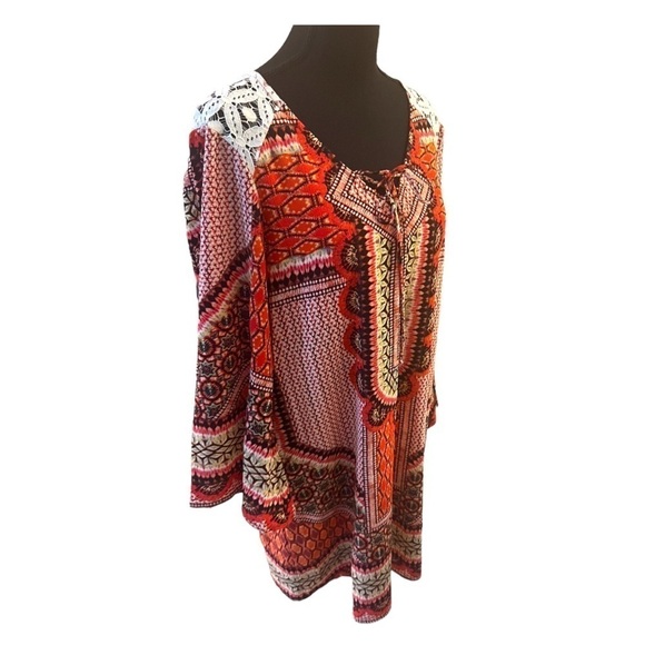 Anthropologie Fig and Flower Boho Dress Medium NWT - Picture 3 of 10